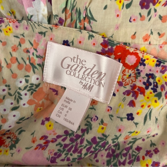 ❤️ H&M Floral Print Sleeveless Midi Dress - Pink and Green 6 - Picture 5 of 11